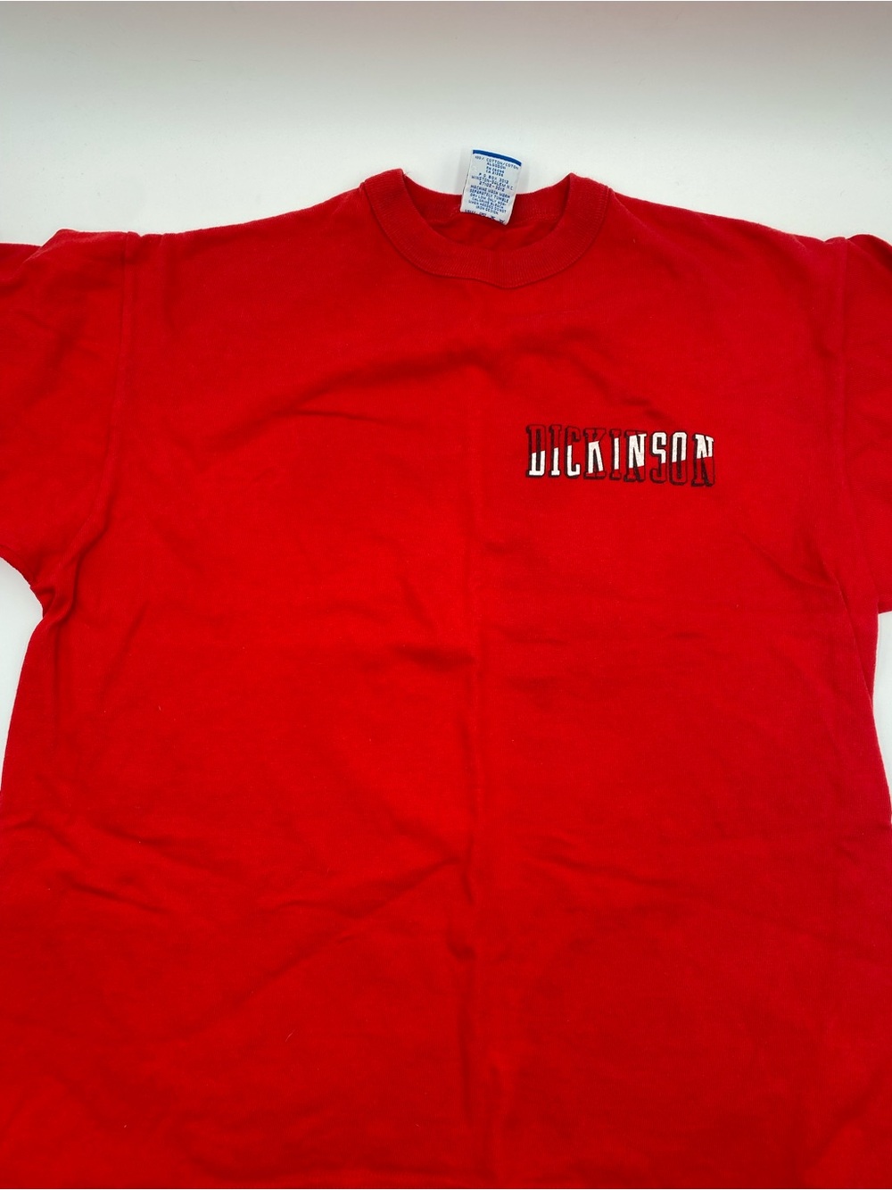 Champion 90’s Dickinson Crewneck Tee 100% Cotton size L